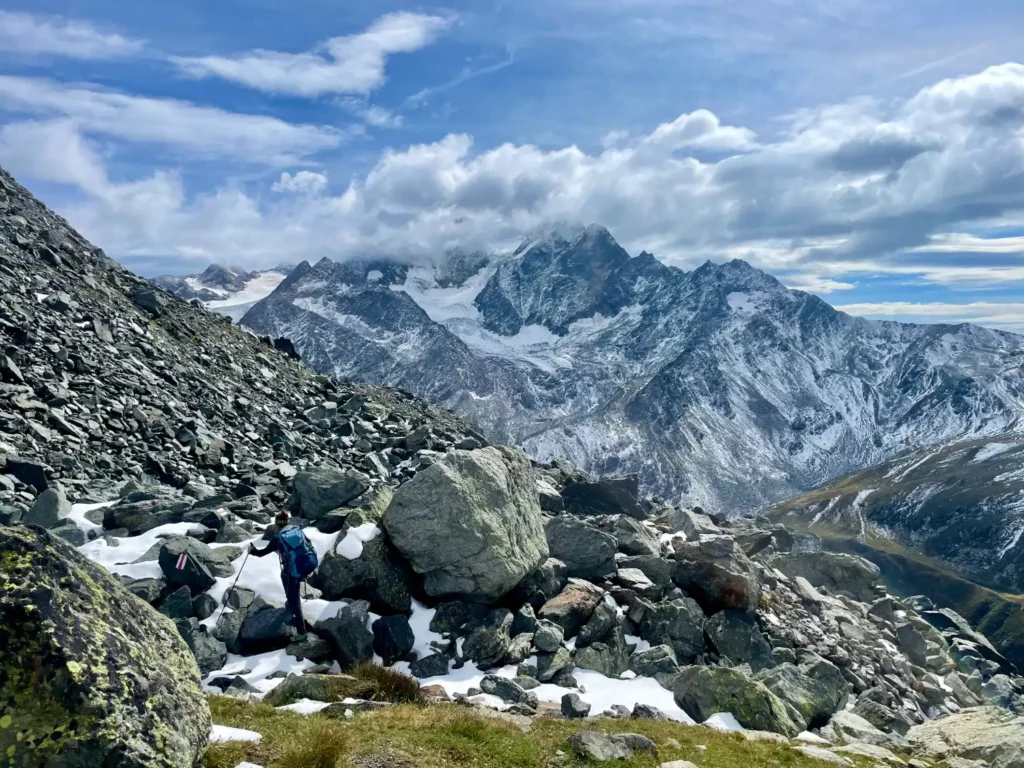Swiss Alps on the Tour du St. Bernard